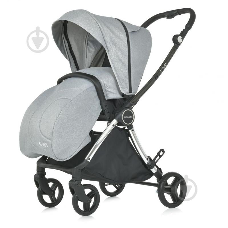 Коляска прогулочная El Camino ME 1078 Melange Gray - фото 6