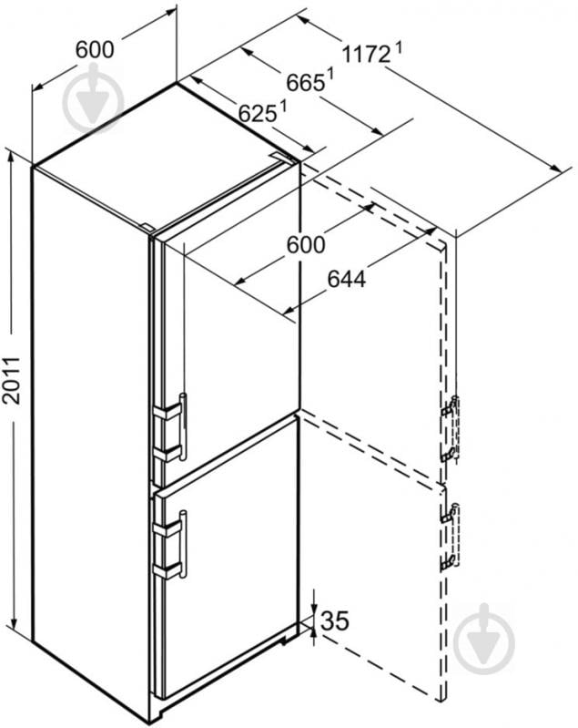 Холодильник Liebherr CNEF 4015 - фото 10