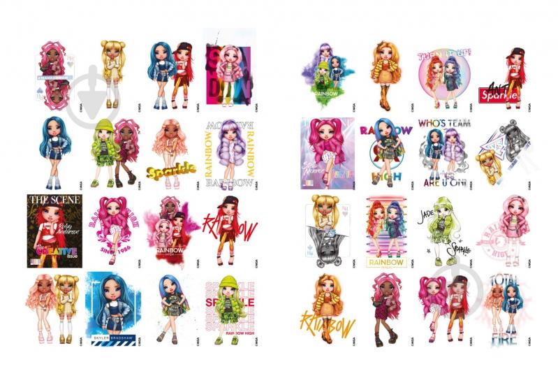 Книга-розмальовка «The creative Rainbow» - фото 2