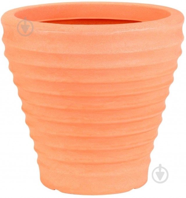 Горщик пластиковий Strata Морокан круглий 48 л теракот - фото 1 Горщик пластиковий Strata Морокан круглий 48 л теракот - фото 1