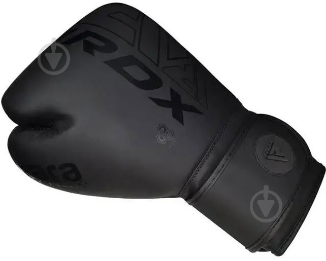 Боксерские перчатки RDX BGR-F6MB р. 16 черный - фото 7