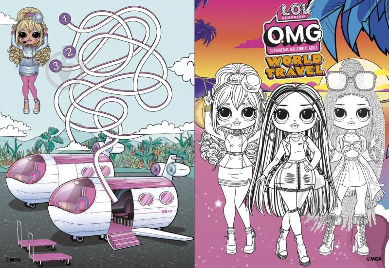 Книга-раскраска «Travel City Babe» - фото 3