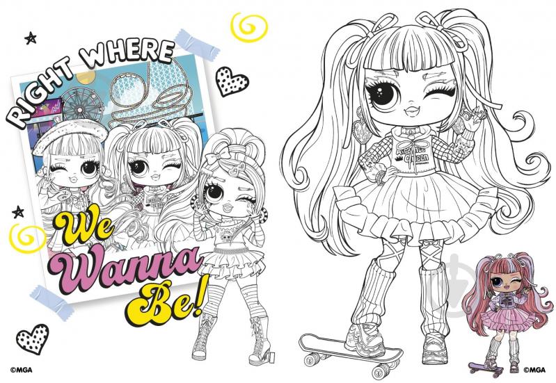 Книга-раскраска «Tweens Emma Emo» - фото 3