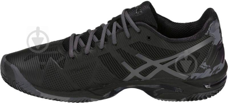 Кросівки чоловічі Asics GEL-SOLUTION SPEED 3 CLAY LE E804N-9095 р.44,5 чорні - фото 1