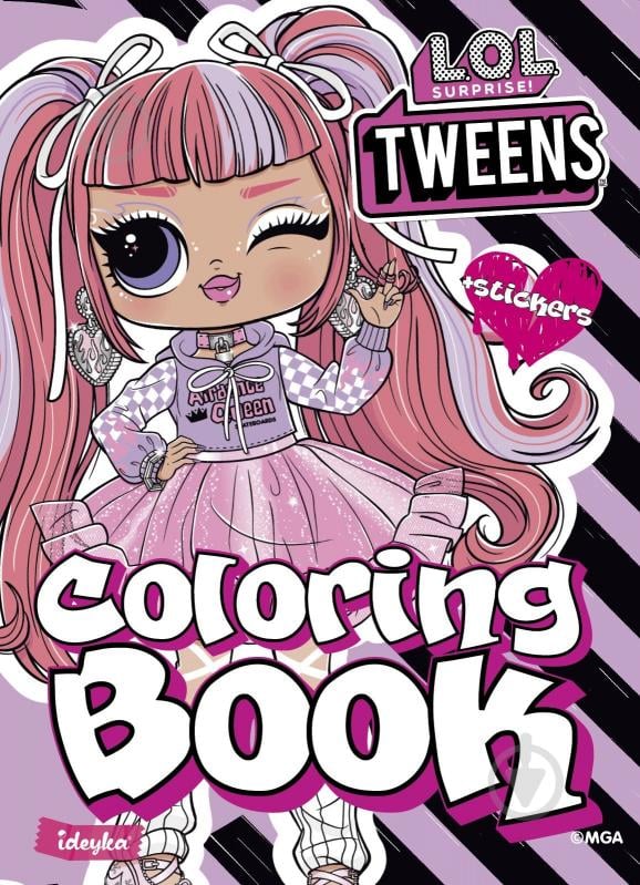 Книга-раскраска «Tweens Ali Dance» - фото 1 Книга-раскраска «Tweens Ali Dance» - фото 1