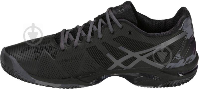 Кросівки чоловічі Asics GEL-SOLUTION SPEED 3 CLAY LE E804N-9095 р.45 чорні - фото 1