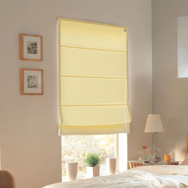 Римская штора Rollotex Шнуровое упрвление ASTI 60x150 см желтая - фото 11 Римская штора Rollotex Шнуровое упрвление ASTI 60x150 см желтая - фото 11