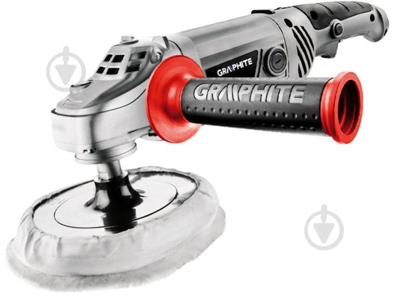 Шлифмашина полировальная GRAPHITE 59G243 - фото 1