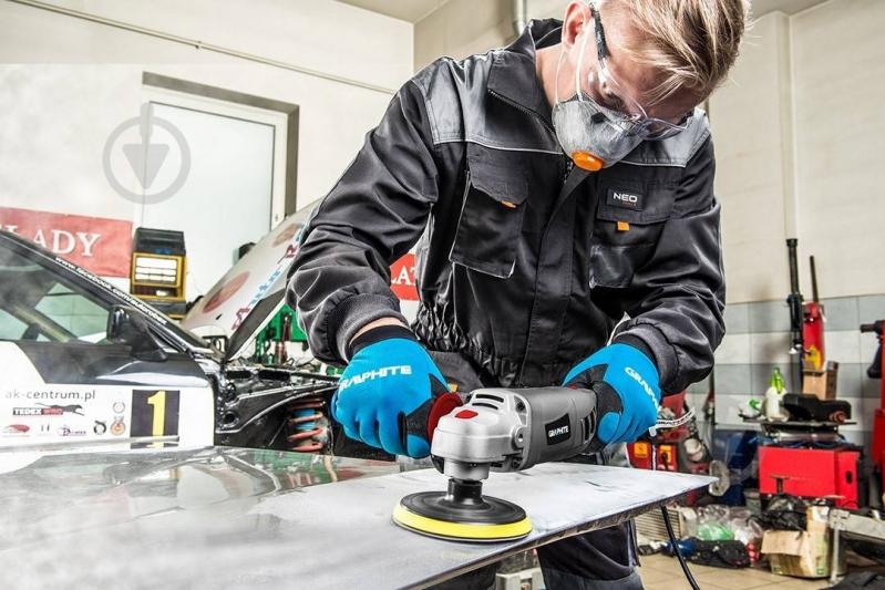 Шлифмашина полировальная GRAPHITE 59G243 - фото 4