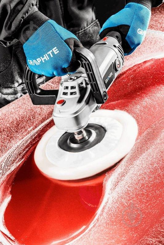 Шлифмашина полировальная GRAPHITE 59G243 - фото 5