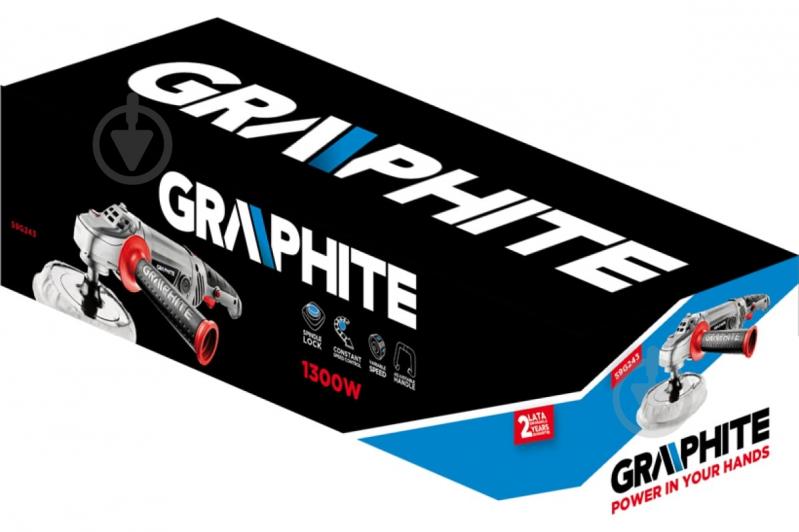 Шлифмашина полировальная GRAPHITE 59G243 - фото 6