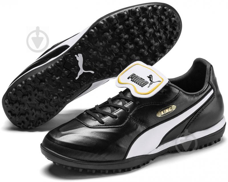 Сороконожки Puma KING Top TT 10573401 р.41 черный - фото 3