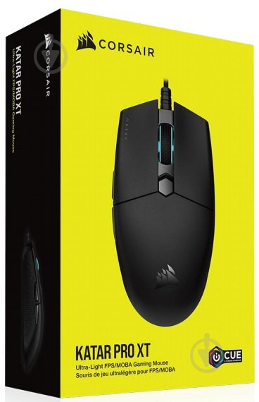 Миша Corsair Katar Pro XT USB black (CH-930C111-EU) - фото 12