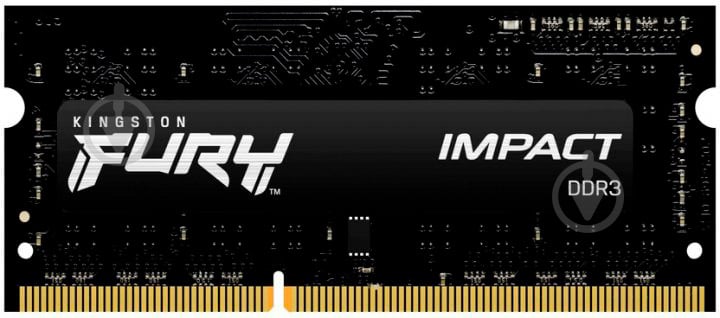 Оперативна пам'ять Kingston SODIMM DDR3 4 GB (1x4GB) 1866 MHz (KF318LS11IB/4) - фото 2