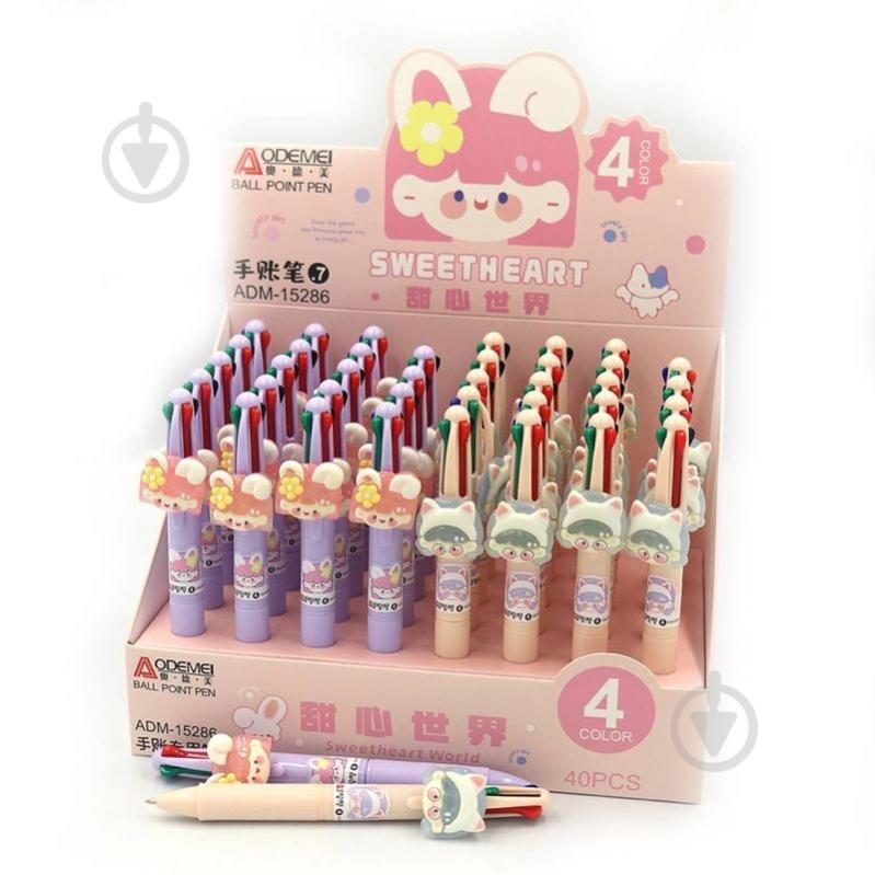 Ручка шариковая Аркуш Aodemei Sweetheart ADM-15286 - фото 1 Ручка шариковая Аркуш Aodemei Sweetheart ADM-15286 - фото 1