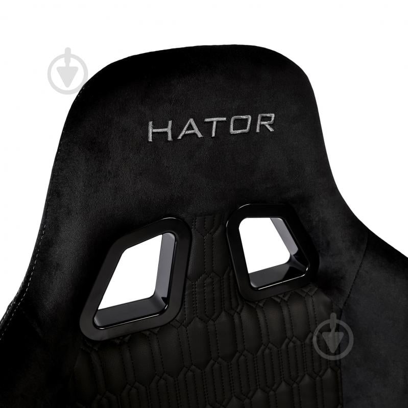 Крісло Hator Darkside PRO (HTC-917) Alcantara чорний - фото 8