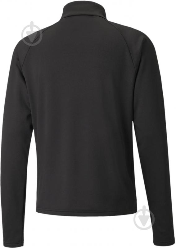 Джемпер Puma individualLIGA Warm 1 4 Zip 65765603 р. XL чорний - фото 2