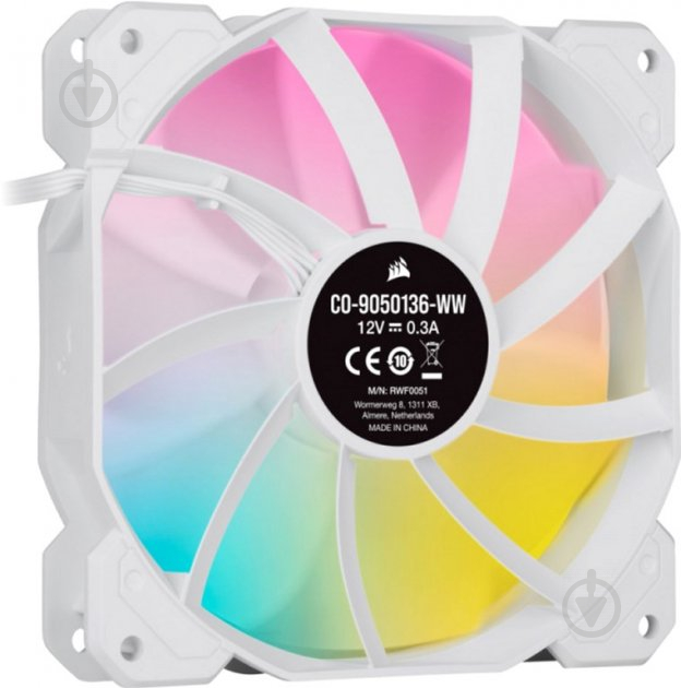 Вентилятор для корпуса Corsair iCUE SP120 RGB Elite Performance - фото 2