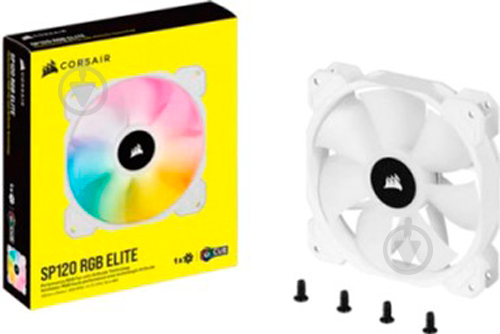 Вентилятор для корпуса Corsair iCUE SP120 RGB Elite Performance - фото 6