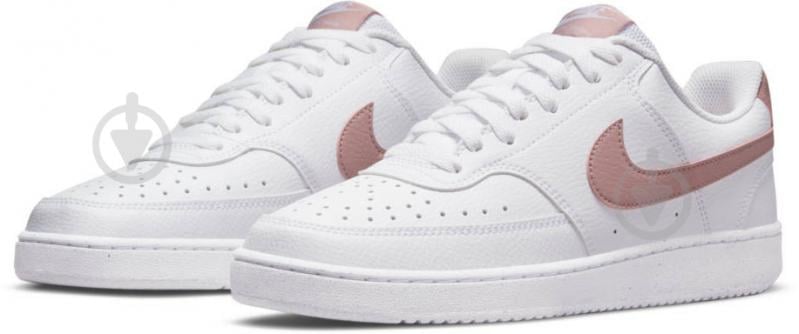 Кроссовки женские демисезонные Nike Court Vision Low Next Nature DH3158-102 р.36,5 белые - фото 5