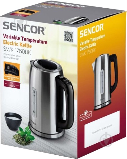 Електрочайник Sencor SWK1760BK - фото 11