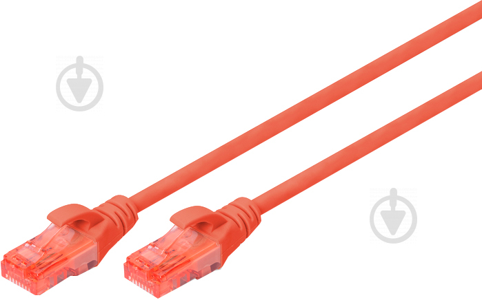 Патч-корд Digitus Cat 6 UTP 26AWG DK-1617-020/R 2 м червоний - фото 1