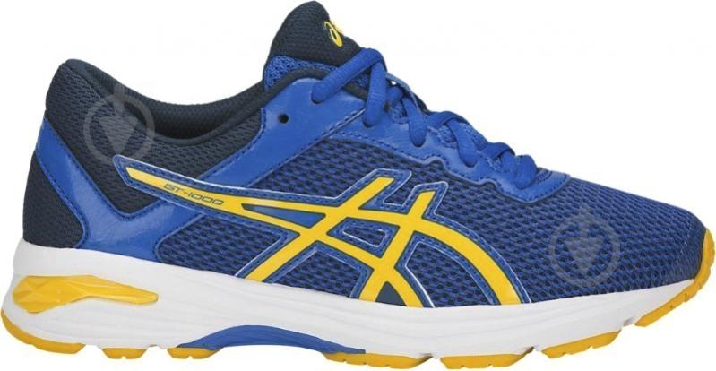 Кросівки для хлопчиків демісезонні Asics GT-1000 6 GS C740N-4504 р.35,5 сині - фото 2