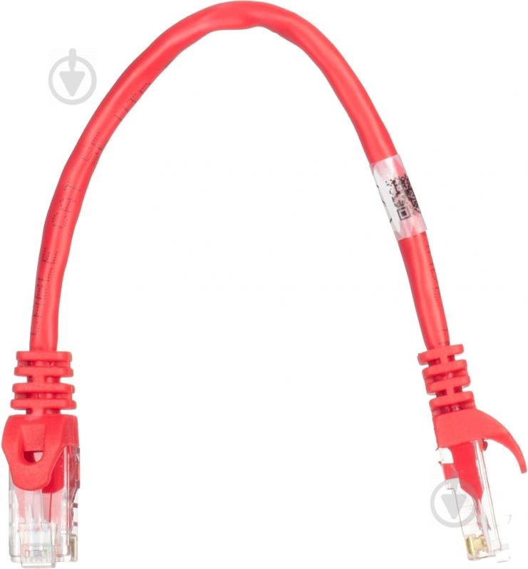 Патч-корд 2E PC5ECA - 020RD Cat 5e / RJ45 / 26AWG 0,2 м красный - фото 2