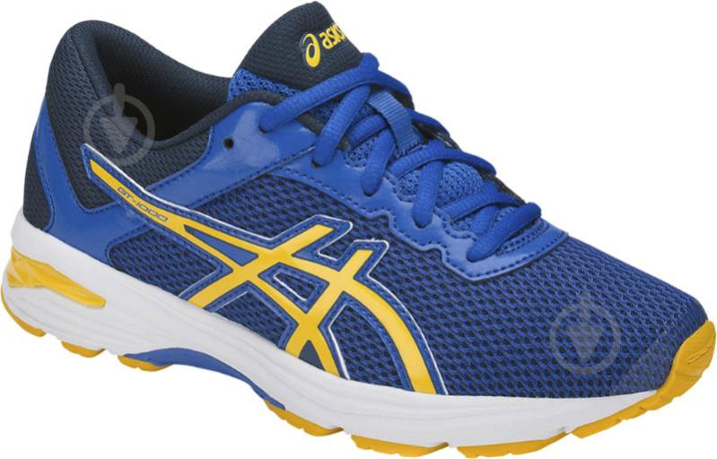 Кросівки для хлопчиків демісезонні Asics GT-1000 6 GS C740N-4504 р.37,5 сині - фото 1