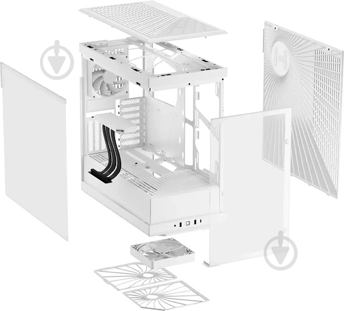 Корпус Hyte Y40 Snow White (CS-Hyte-Y40-WW) - фото 7