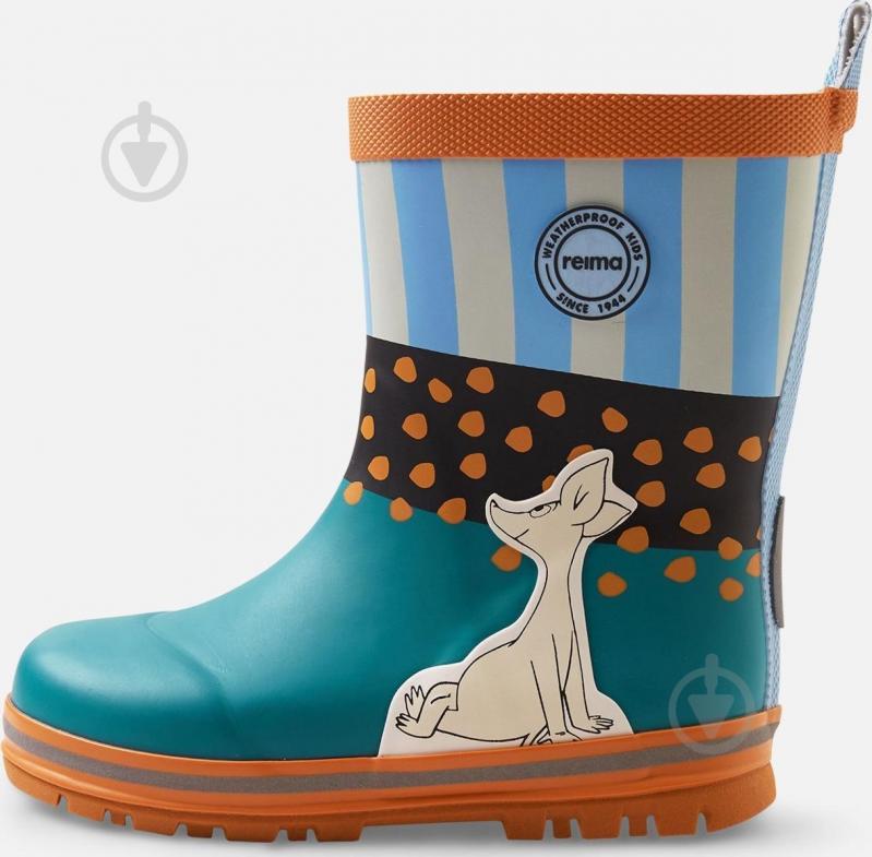 Чоботи для дівчаток Reima Magisk Moomin розмір 25 помаранчевий - фото 1