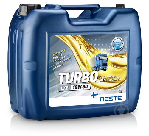 Моторне мастило Neste Oil Turbo LXE 10W-30 20 л - фото 1