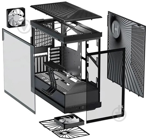 Корпус Hyte Y40 Black (CS-HYTE-Y40-B) - фото 6