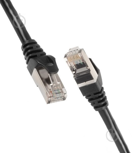 Патч-корд 2E Cat 5e UTP RJ45 26AWG 7/0.16 CCA 2E-PC5ECA-120BK 1,2 м чорний - фото 2