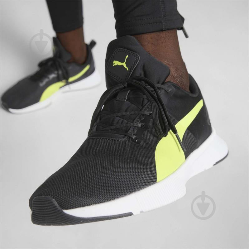 Кроссовки мужские демисезонные Puma FLYER RUNNER MESH 19534314 р.44 черные - фото 7