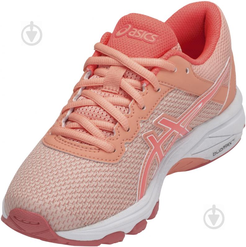 Кроссовки для девочек демисезонные Asics GT-1000 6 GS C740N-9506 р.35 абрикос-коралловые - фото 4