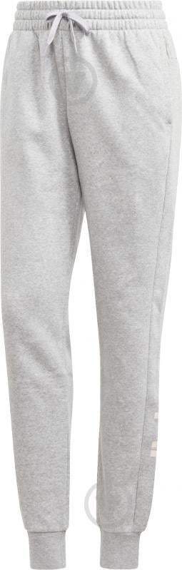 Брюки Adidas W E LIN PANT FL GD3031 р. XS светло-серый - фото 1