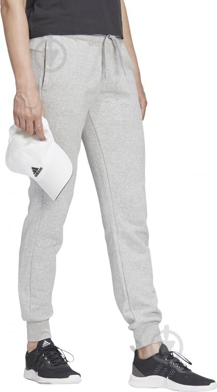 Брюки Adidas W E LIN PANT FL GD3031 р. XS светло-серый - фото 9