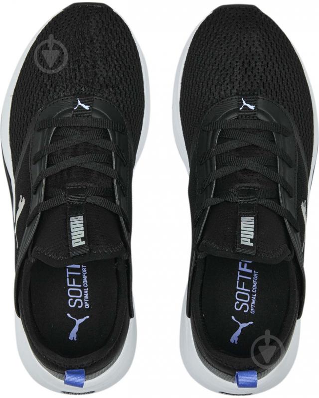 Кроссовки женские демисезонные Puma SOFTRIDE RUBY NOVA SHINE WN 37790601 р.38,5 черные - фото 4