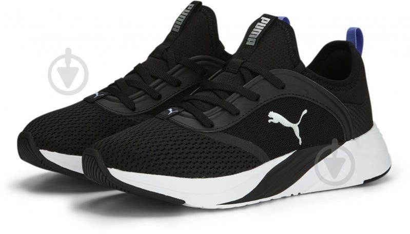 Кроссовки женские демисезонные Puma SOFTRIDE RUBY NOVA SHINE WN 37790601 р.39 черные - фото 3