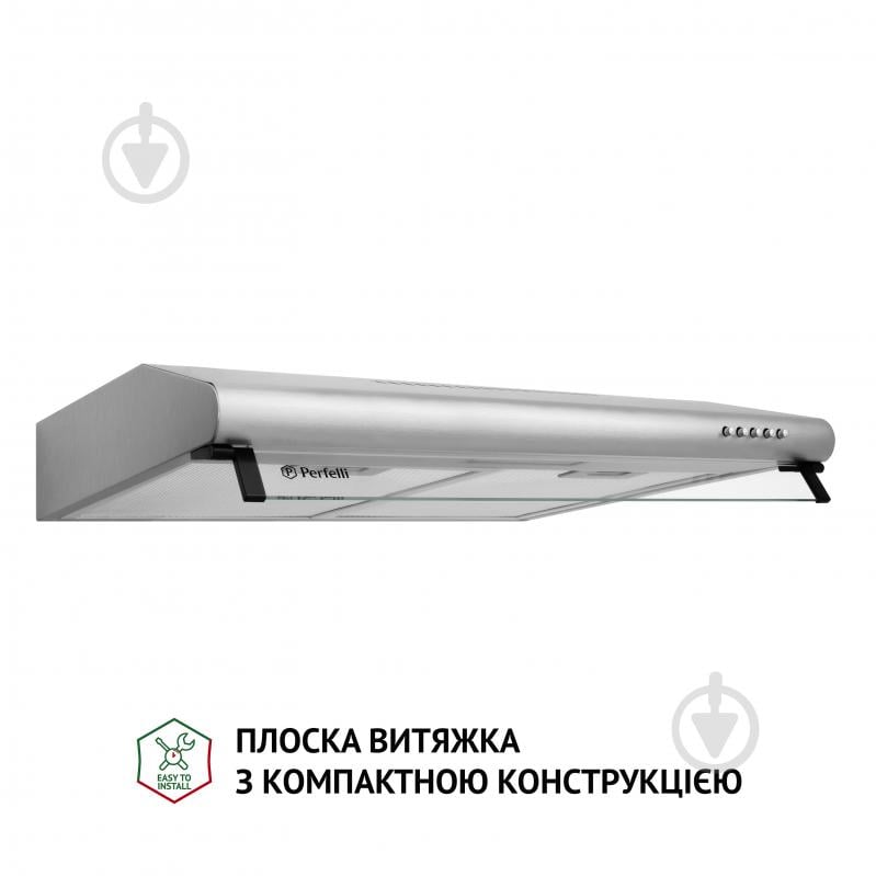 Вытяжка Perfelli PL 6144 I LED плоская - фото 2