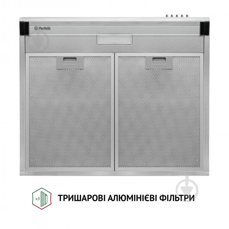 Вытяжка Perfelli PL 6144 I LED плоская - фото 7