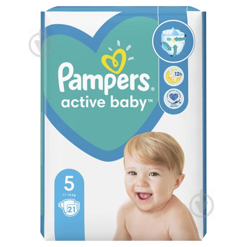 Підгузки Pampers Active Baby 5 11-16 кг 21 шт. - фото 2