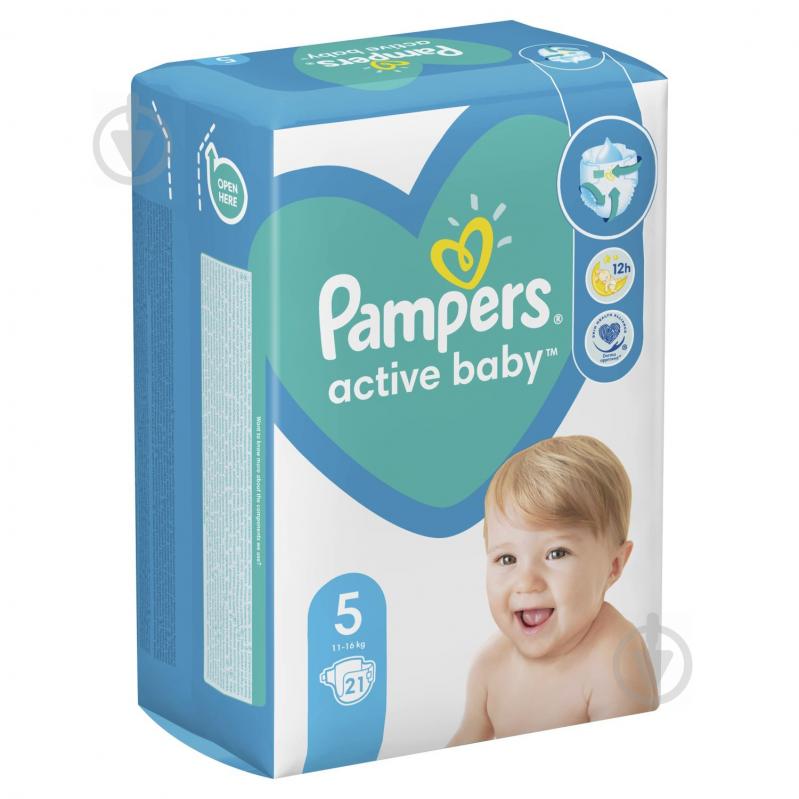 Подгузники Pampers Active Baby 5 11-16 кг 21 шт. - фото 3