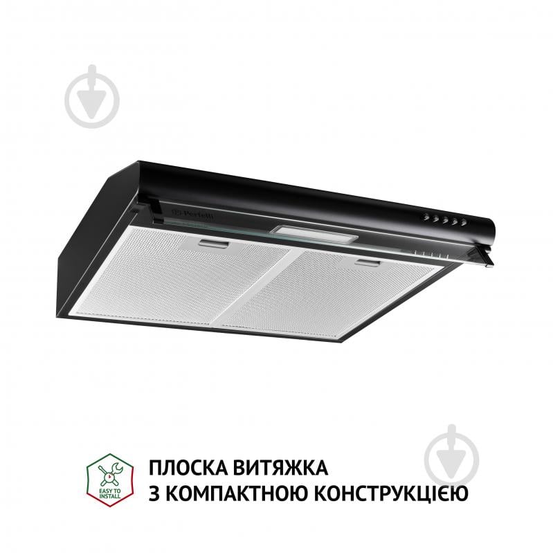 Витяжка Perfelli PL 5144 BL LED пласка - фото 2