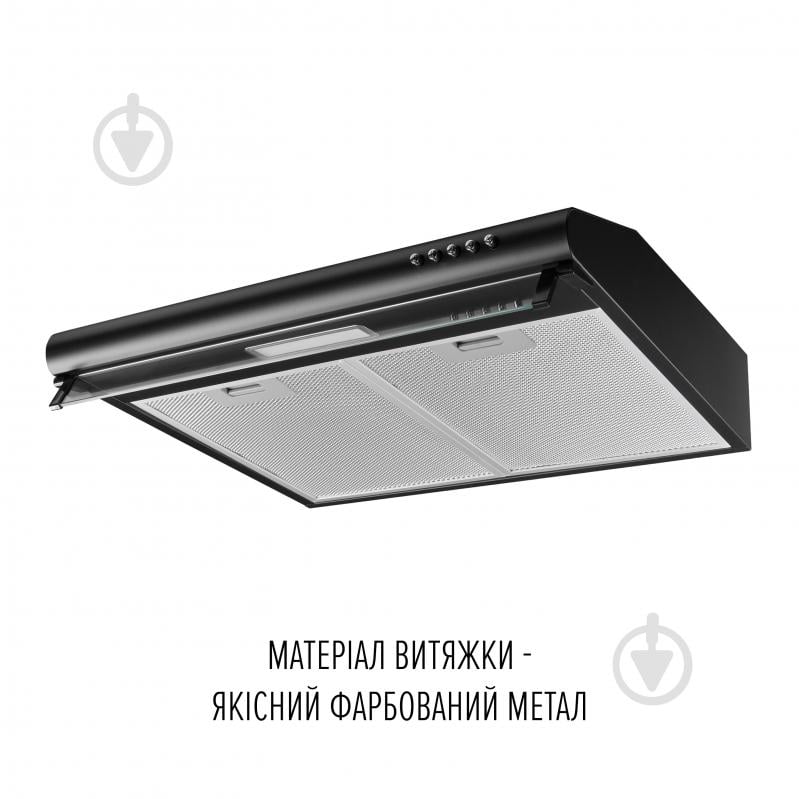 Вытяжка Perfelli PL 5144 BL LED плоская - фото 7