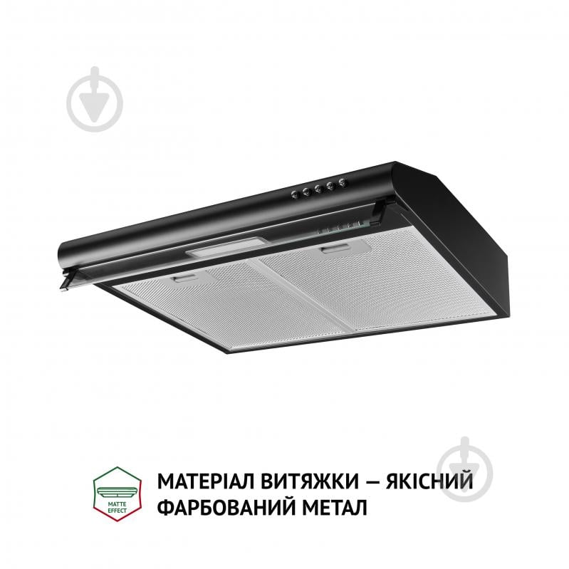 Витяжка Perfelli PL 5144 BL LED пласка - фото 3