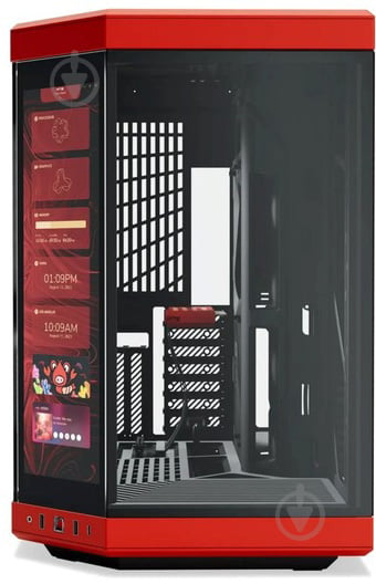 Корпус Hyte Y70 Touch Black-Red (CS-Hyte-Y70-BR-L) - фото 3