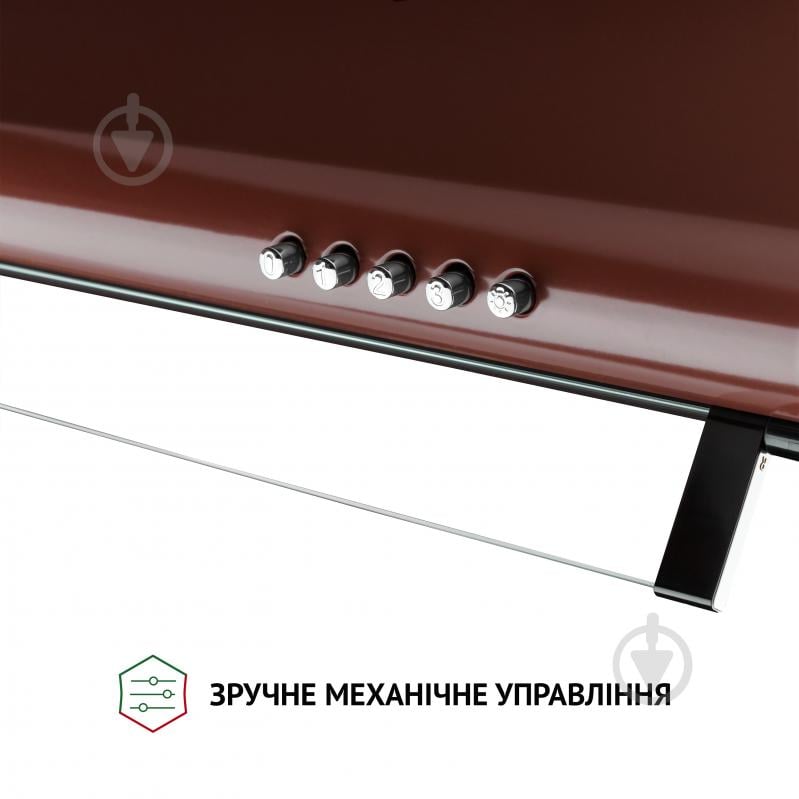 Витяжка Perfelli PL 5144 BR LED пласка - фото 5