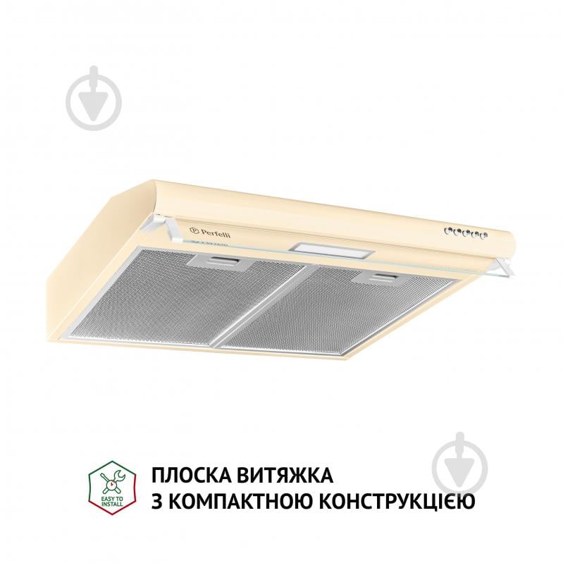 Витяжка Perfelli PL 5144 IV LED пласка - фото 2